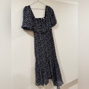 ASTR the Label Floral Puff Sleeve Dress Size S